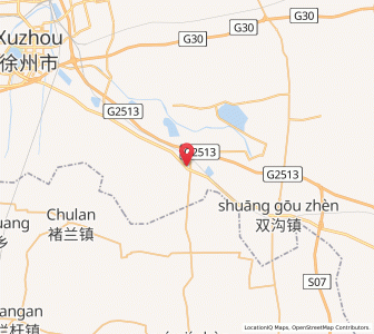Map of Fangcun, Jiangsu