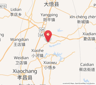 Map of Fangfan, Hubei
