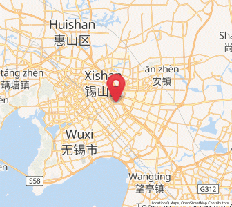 Map of Fangqian, Jiangsu