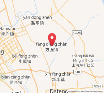 Map of Fangqiang, Jiangsu
