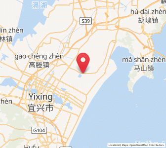 Map of Fangqiao, Jiangsu