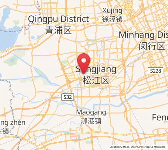 Map of Fangsong, Shanghai