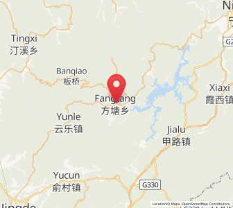 Map of Fangtang, Anhui