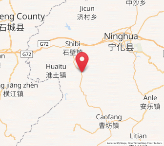 Map of Fangtian, Fujian
