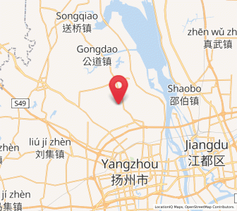 Map of Fangxiang, Jiangsu