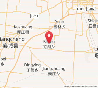 Map of Fanhu, Henan