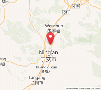 Map of Fanjia, Heilongjiang