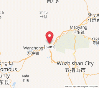 Map of Fanyang, Hainan
