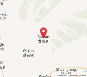 Map of Fazhan, Heilongjiang