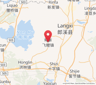 Map of Feili, Anhui