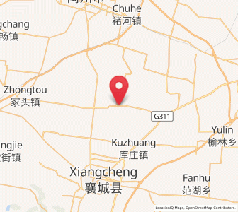 Map of Fenchen, Henan