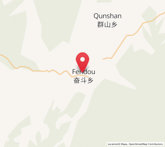 Map of Fendou, Heilongjiang