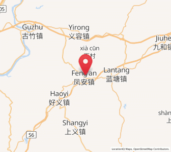 Map of Feng’an, Guangdong
