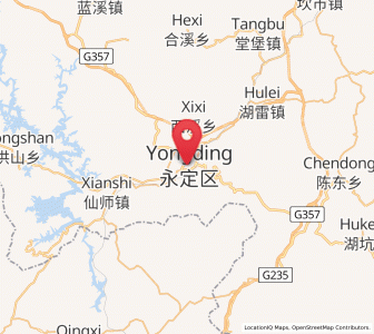 Map of Fengcheng, Fujian