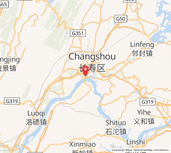 Map of Fengcheng, Chongqing