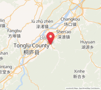 Map of Fengchuan, Zhejiang