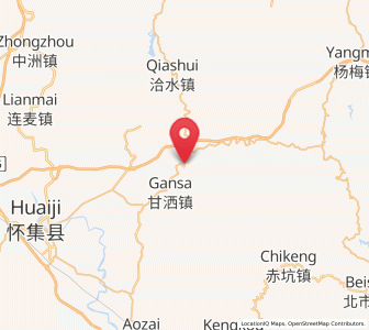 Map of Fenggang, Guangdong