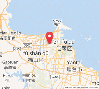 Map of Fenghuangtai, Shandong