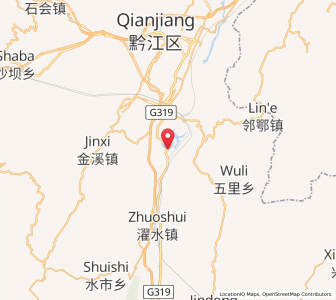 Map of Fengjia, Chongqing