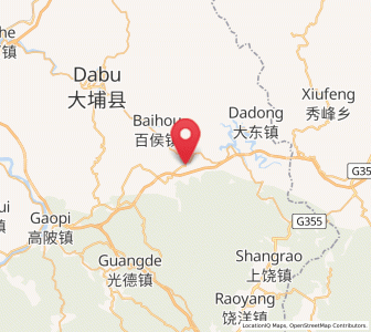 Map of Fenglang, Guangdong