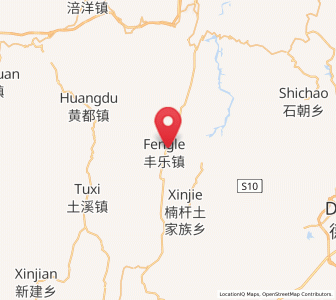 Map of Fengle, Guizhou