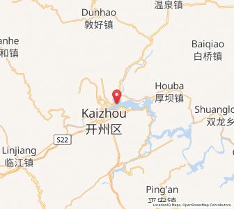 Map of Fengle, Chongqing