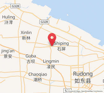 Map of Fengli, Jiangsu