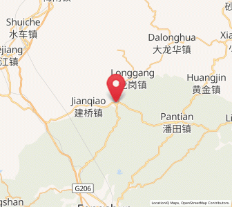 Map of Fengliang, Guangdong