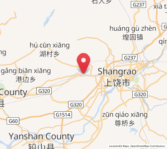 Map of Fenglingtou, Jiangxi