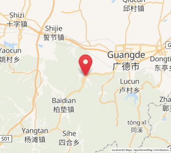 Map of Fengqiao, Anhui