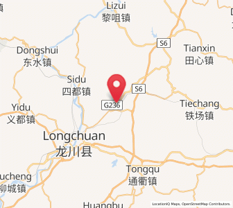 Map of Fengren, Guangdong