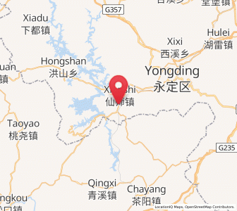 Map of Fengshi, Fujian