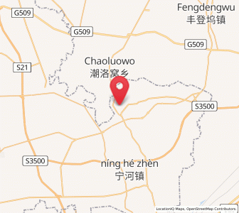 Map of Fengtai, Tianjin