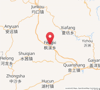 Map of Fengxi, Fujian