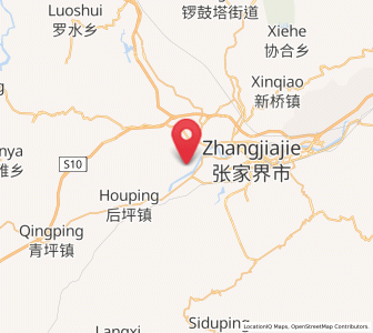 Map of Fengxianggang, Hunan
