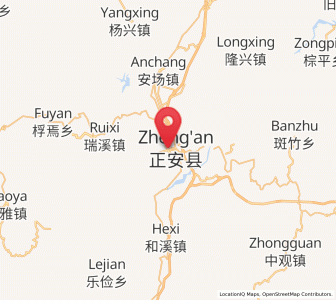 Map of Fengyi, Guizhou