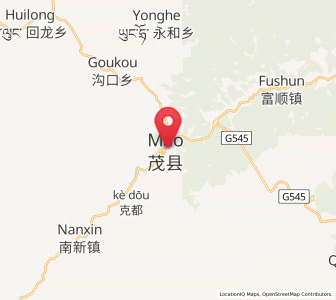 Map of Fengyi, Sichuan