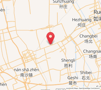Map of Fenjie, Jiangsu