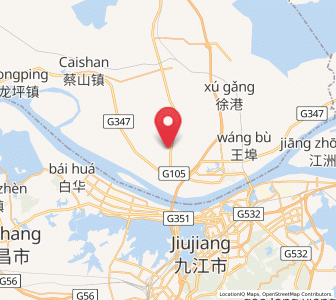 Map of Fenlu, Hubei