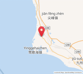 Map of Foluo, Hainan