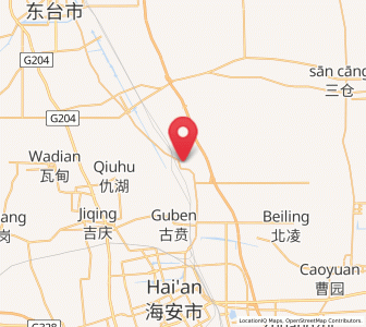 Map of Fu’an, Jiangsu