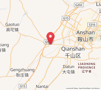 Map of Fu’an, Liaoning