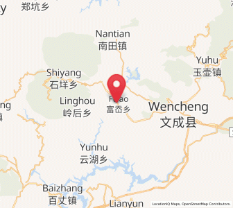 Map of Fu’ao, Zhejiang