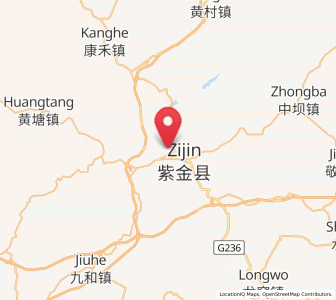 Map of Fucheng, Guangdong