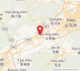 Map of Fucun, Zhejiang