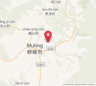 Map of Fulu, Heilongjiang