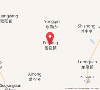 Map of Fuqiang, Heilongjiang