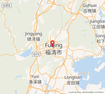 Map of Fuqing, Fujian