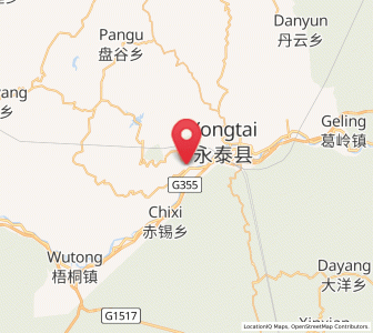 Map of Fuquan, Fujian