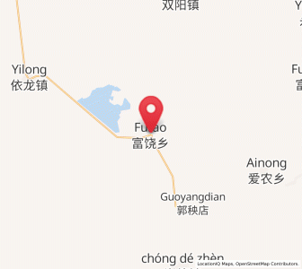 Map of Furao, Heilongjiang